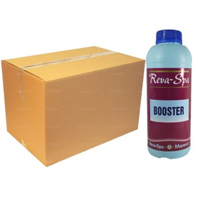 Kit maxi risparmio con 16 bottiglie da 1 litro di Reva-Spa Booster - Chiarificante a base di Perossido di Idrogeno