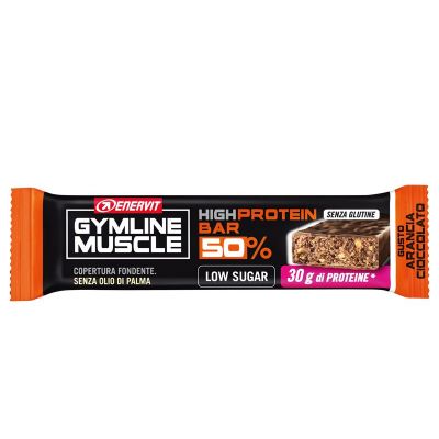 Enervit Gymline High Protein Bar 50% Arancia Cioccolato Senza Glutine - scadenza 23/11/2024