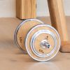 NOHRD WeightPlate Tower Quercia Vintage Full Set -Set di pesi con supporto a torre