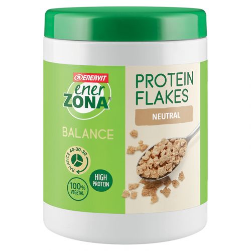 ENERZONA Balance 40-30-30 Protein Flakes Naturale 224g  fiocchi di soia proteici - scadenza 18/12/2024