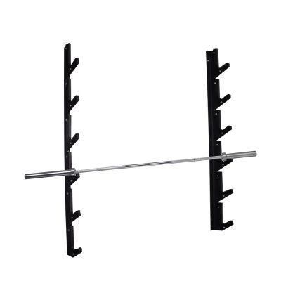 BARBELL WALL RACK - Bar supports for 6 Barbells